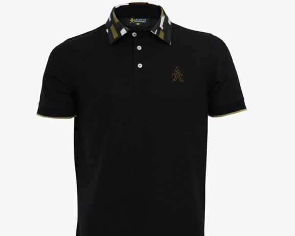 OVL BLACK POLO 